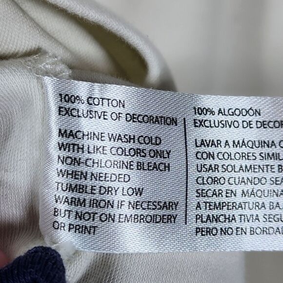 U.S. Polo Assn Cream Colored Luxury Feel Polo Shirt Size XL - Picture 5 of 5